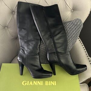 Gianni Bini Black Heeled Boots